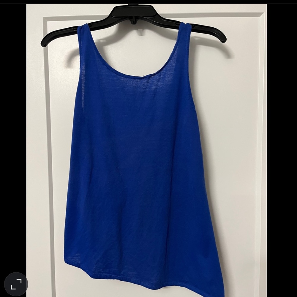 Navy Blue Tank Top | Medium